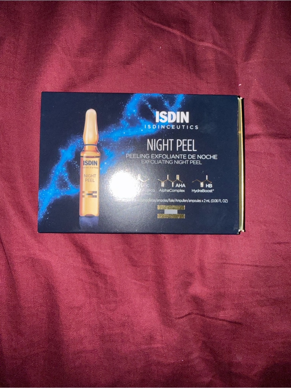 Night Peel Exfoliating Night Ampoules - Gold
